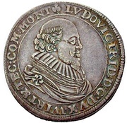 ½ Thaler - Louis Frederick of Mömpelgard obverse image