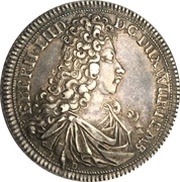 ½ Thaler - Eberhard Louis obverse image