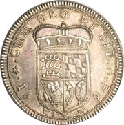 ½ Thaler - Eberhard Louis, Germany, 1694 reverse image