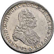 ½ Thaler - Charles Rudolph obverse image