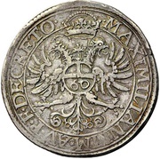 1 Guldenthaler - Louis the Pious, Germany, 1572 reverse image