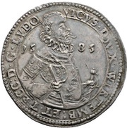 1 Thaler - Louis Marriage with Ursula of Pfalz-Veldenz obverse image