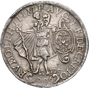 1 Thaler - Frederick I, Germany, 1606 reverse image