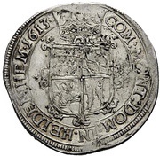 1 Thaler - John Frederick I, Germany, 1613-1616 reverse image
