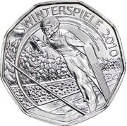 5 Euros Ski Jump, Austria, 2010 reverse image