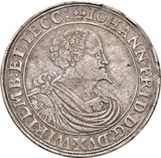1 Thaler - John Frederick I obverse image