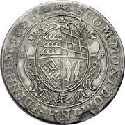 1 Thaler - John Frederick I, Germany, 1626-1628 reverse image