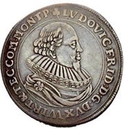 1 Thaler - Louis Frederick of Mömpelgard obverse image