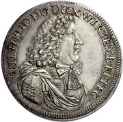 1 Thaler - William Louis Death obverse image