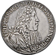 1 Thaler - Frederick Charles obverse image
