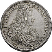 1 Thaler - Eberhard Louis obverse image
