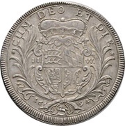 1 Thaler - Eberhard Louis, Germany, 1694 reverse image