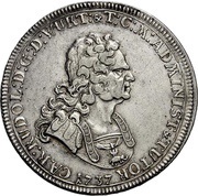 1 Thaler - Charles Rudolph obverse image