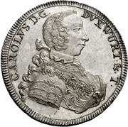 1 Thaler - Charles Eugen obverse image