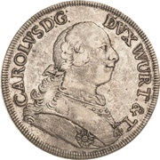 1 Thaler - Charles Eugen obverse image