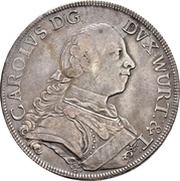 1 Thaler - Charles II Eugene obverse image