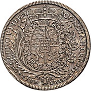 1 Thaler - Charles Eugen, Germany, 1761 reverse image
