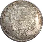 1 Thaler - Charles Eugen, Germany, 1764-1766 reverse image