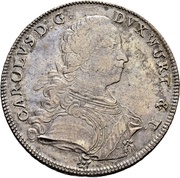 1 Thaler - Charles Eugen obverse image