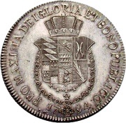 1 Thaler - Louis Eugen, Germany, 1794 reverse image