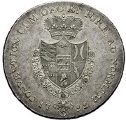 1 Thaler - Frederick II Konventionstaler, Germany, 1798 reverse image