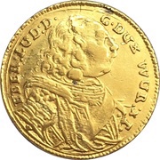 ¼ Carolin - Eberhard Louis obverse image