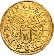 ½ Ducat - Eberhard III obverse image
