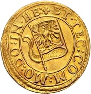 ½ Ducat - Eberhard III, Germany, 1633-1674 reverse image