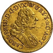 ½ Ducat - Charles Frederick obverse image