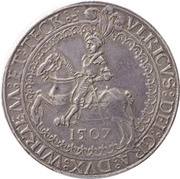 2 Thalers - Louis Birthday of Ulrich obverse image