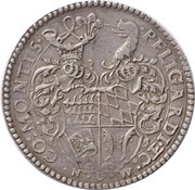 2 Thalers - Louis Birthday of Ulrich, Germany, 1587 reverse image