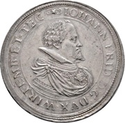 2 Thalers - John Frederick obverse image