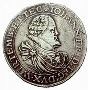 2 Thalers - John Frederick obverse image
