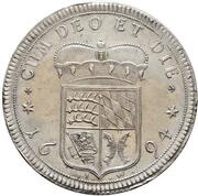 2 Thalers - Eberhard Louis, Germany, 1694 reverse image