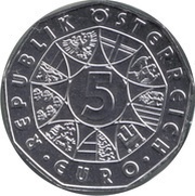 5 Euros Schladming 2013 obverse image