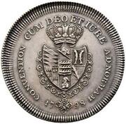 2 Thalers - Frederick II, Germany, 1798 reverse image
