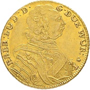 ½ Carolin - Eberhard Louis obverse image