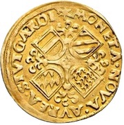 1 Goldgulden - Charles V Habsburg occupation, Germany, 1520 reverse image