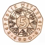 5 Euros Viennese Waltz obverse image