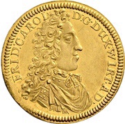 1 Ducat - Frederick Charles obverse image