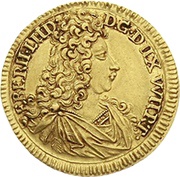 1 Ducat - Eberhard Louis obverse image