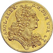 1 Ducat - Charles Alexander obverse image