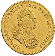 1 Ducat - Charles Rudolph obverse image