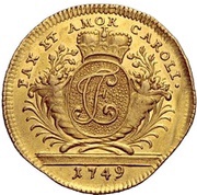 1 Ducat - Charles Eugen Wedding obverse image