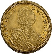 1 Carolin - Eberhard Louis obverse image