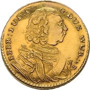 1 Carolin - Eberhard Louis obverse image