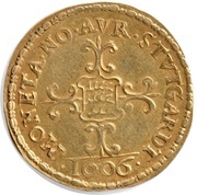 2 Goldgulden - Frederick I, Germany, 1606 reverse image