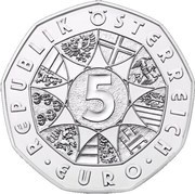 5 Euros Land des Wassers obverse image