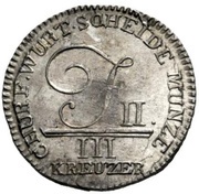3 Kreuzers - Frederick II obverse image