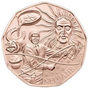 5 Euros New Year, Austria, 2014 reverse image